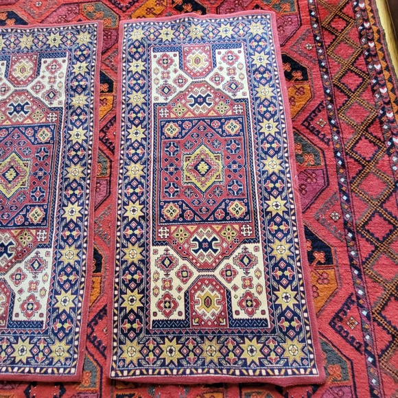 Vibrant Geometric Patterned Rug rectangle - Picture 5 of 16